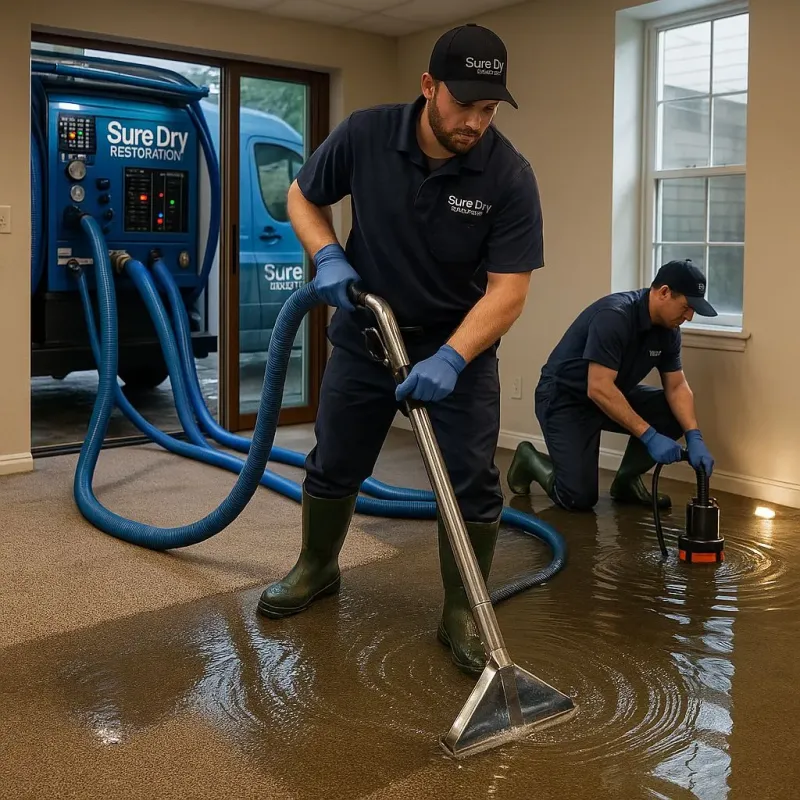 Water Extraction and Removal process in Fairfield Bay, AR
